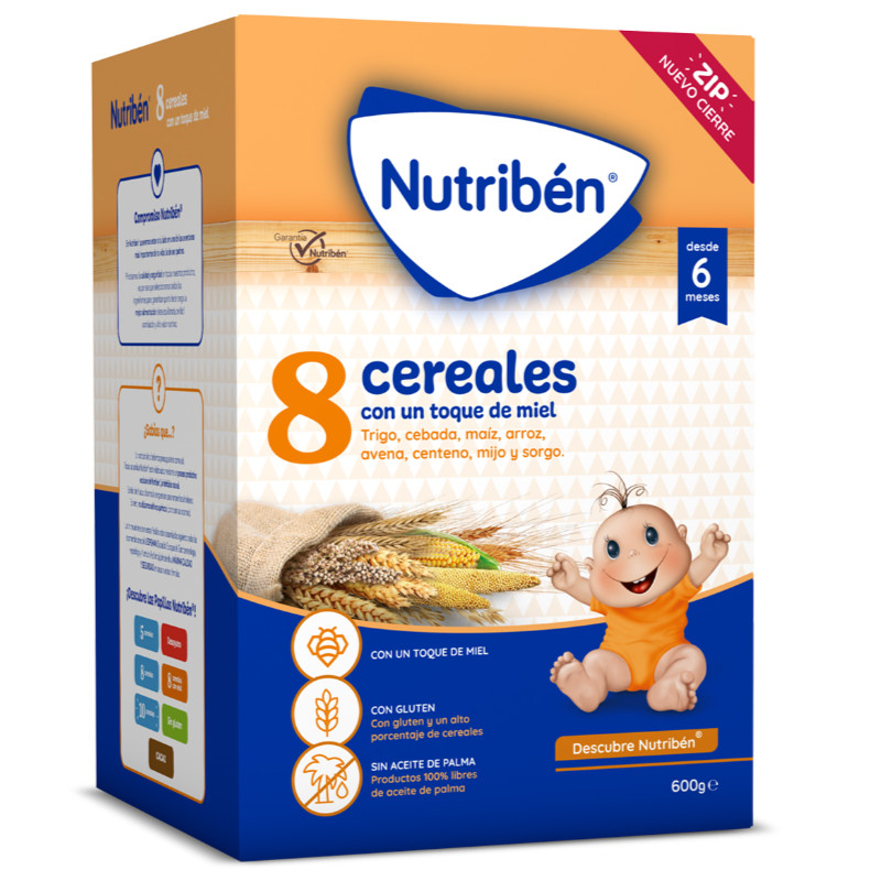 Nutribén® 8 Cereales con un toque de miel