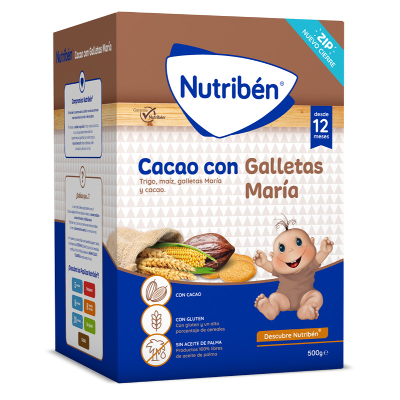 Nutribén® Cacao con Galletas María