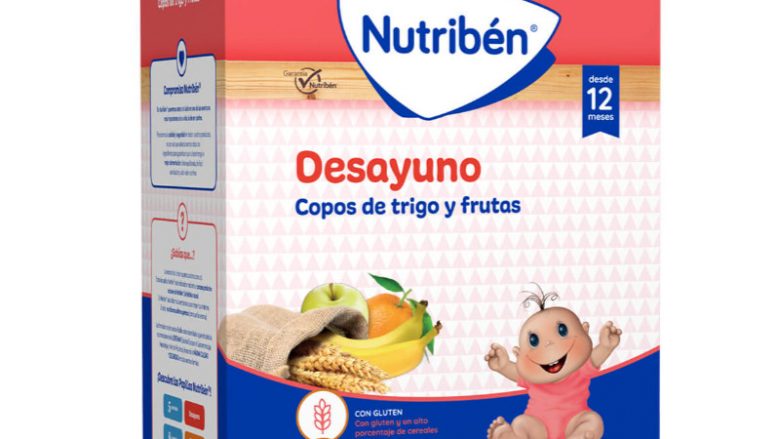 Nutribén® Desayuno copos de trigo y frutas