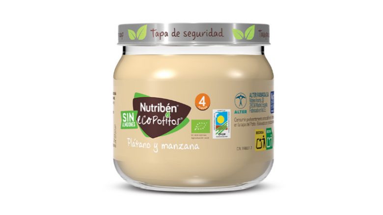 Eco Potito manzana y plátano ecológicos