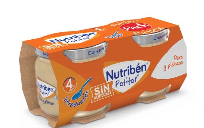 Potito Pera y plátano (Bipack) Sin Almidones