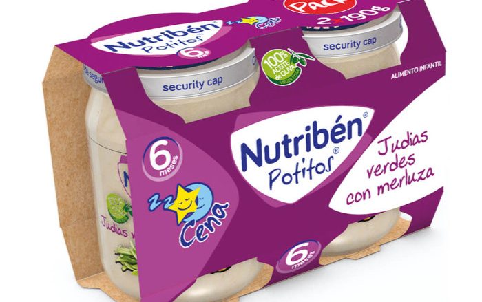 Potito Judías verdes con merluza (Bipack)