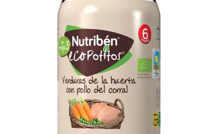 Eco Potito Verduras de la huerta con pollo de corral ecológico