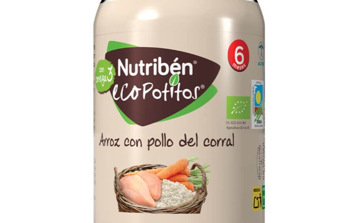 Eco Potito Arroz con pollo de corral ecológico