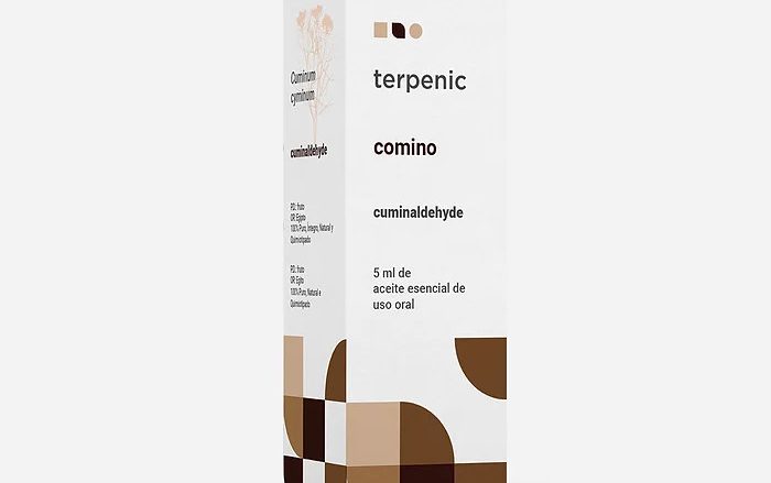 ae comino Cuminum cyminum cuminaldehyde Aceite esencial de uso oral, 100% puro, íntegro, natural y quimiotipado. Más información en tu farmacia o BIO tienda de referencia. NAT: 5 · 30 (ml)