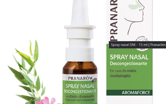 Laboratorio Pranarôm aromaterapia científica Spray nasal DM - 15 ml Descongestionante. En caso de rinitis, rinofaringitis