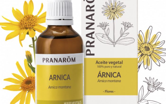 Laboratorio Pranarôm aromaterapia científica Aceite vegetal ÁRNICA - 50 ml Arnica montana - 100% puro y natural