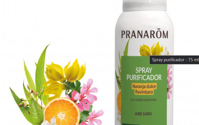 Laboratorio Pranarôm aromaterapia científica Spray purificador - 75 ml Naranja dulce - Ravintsara - Aire sano