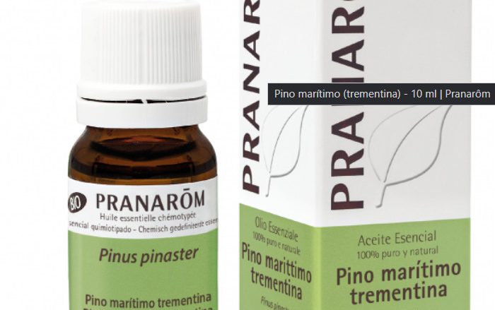Laboratorio Pranarôm aromaterapia científica Pino marítimo (trementina) - 10 ml Pinus pinaster