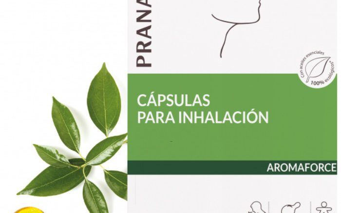 Laboratorio Pranarôm aromaterapia científica Cápsulas inhalación - 15 cápsulas Despejan la nariz