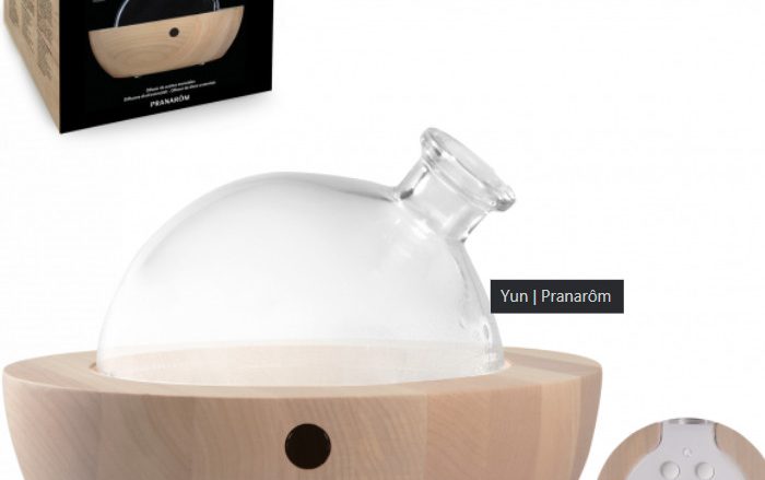 Laboratorio Pranarôm aromaterapia científica Yun Madera de arce - Vidrio soplado artesanalmente