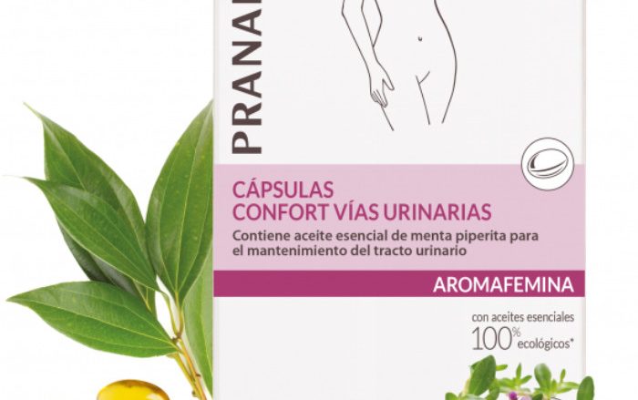 Laboratorio Pranarôm aromaterapia científica Cápsulas Confort vías urinarias - 30 cápsulas Solución natural y eficaz - Contiene aceite esencial de menta piperita para el mantenimiento del tracto urinario