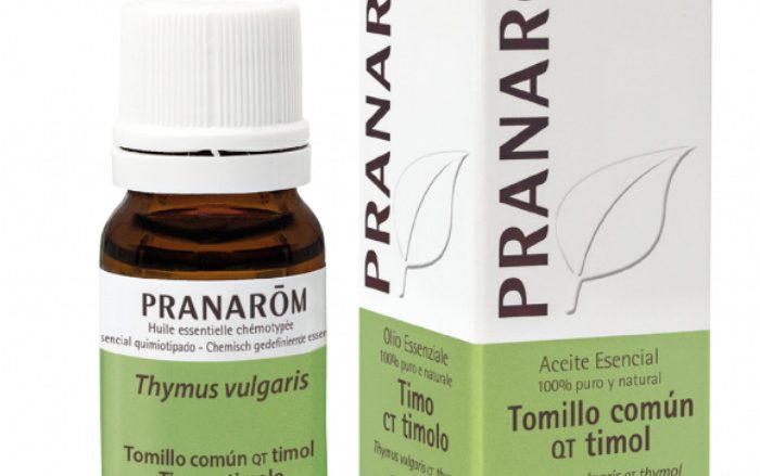 Laboratorio Pranarôm aromaterapia científica Laboratorio Pranarôm aromaterapia científica Thymus vulgaris ct thymol