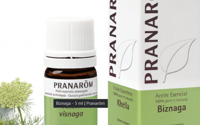 Laboratorio Pranarôm aromaterapia científica Biznaga - 5 ml Ammi visnaga