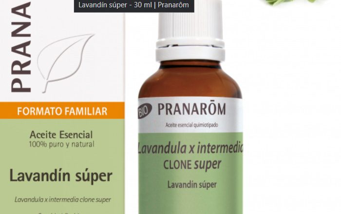 Laboratorio Pranarôm aromaterapia científica Lavandín súper - 30 ml Lavandula x intermedia super