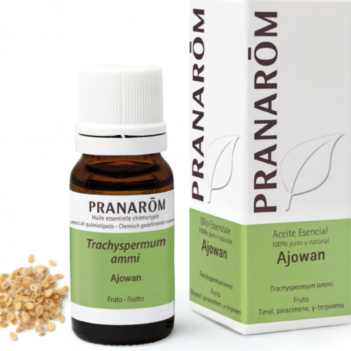 Laboratorio Pranarôm aromaterapia científica Ajowan - 10 ml Trachyspermum ammi