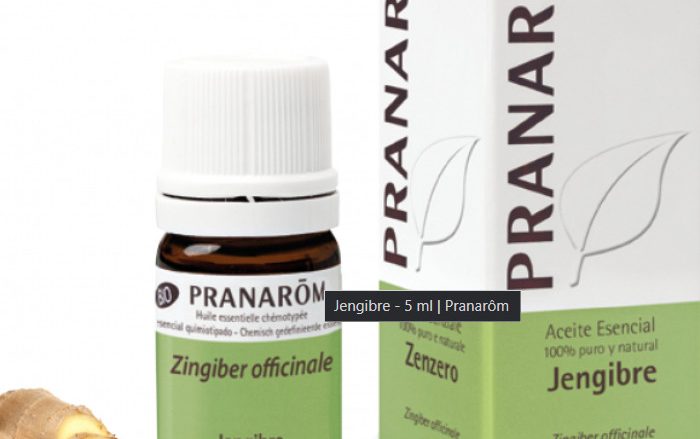 Laboratorio Pranarôm aromaterapia científica Jengibre - 5 ml Zingiber officinale