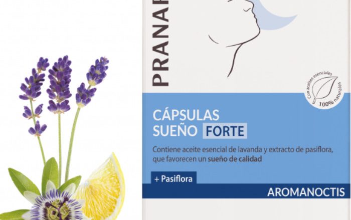 Laboratorio Pranarôm aromaterapia científica Cápsulas Sueño Forte - 30 cápsulas Contiene aceite esencial de lavanda y extracto de pasiflora, que favorecen un sueño de calidad