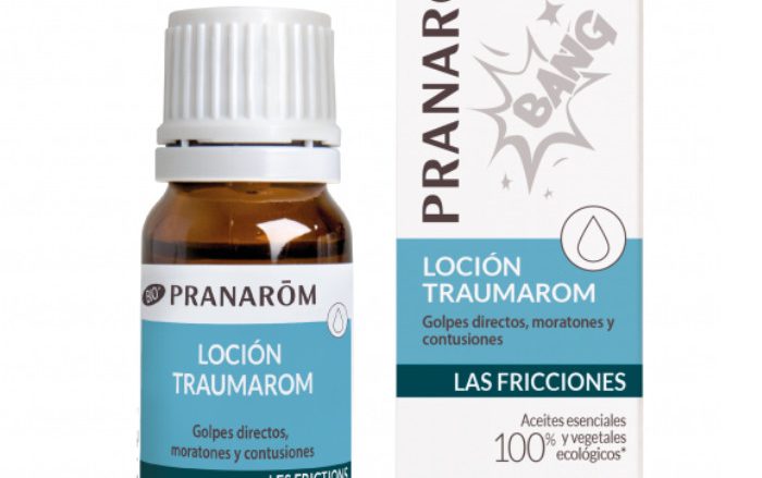Laboratorio Pranarôm aromaterapia científica Traumarom - 10 ml Loción - Golpes directos, moratones y contusiones