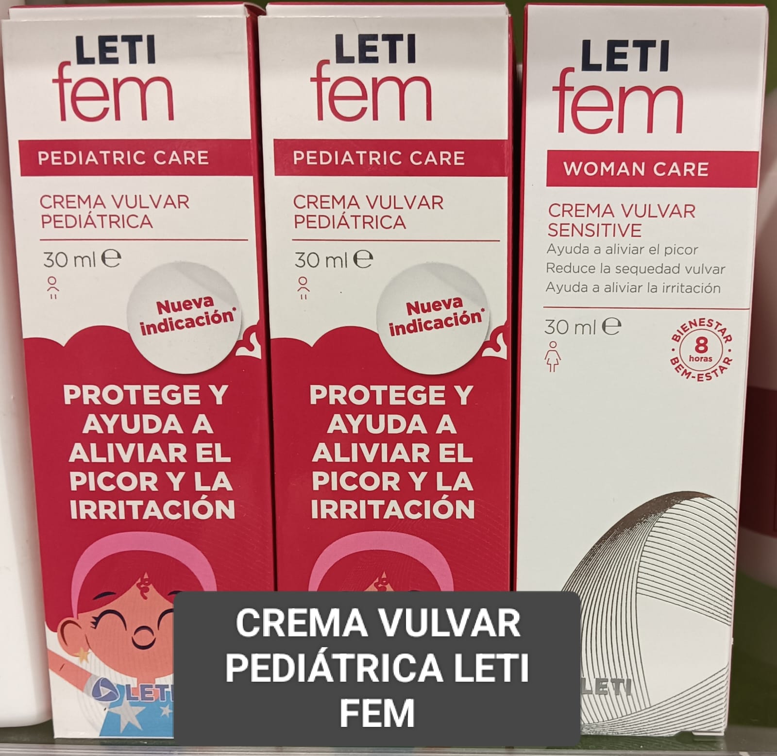 La crema vulvar pediátrica Leti Fem, es una opción valorada por muchas Mamas, debido a su formulación específica para la delicada piel de la zona vulvar y perineal en niñas.