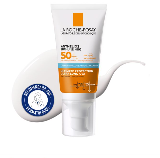 Comprar Protección solar LA ROCHE-POSAY Anthelios Crema Hidratante Ultra Protección en Gran Farmacia Andorra líder en Parafarmacia en Andorra. La Roche-Posay Anthelios Crema Hidratante Ultra Protection SPF 50+ es una crema de muy alta protección, ideal para las pieles sensibles a las alergias solares. Es apta para usar en el contorno de los ojos. Ayuda a prevenir el estrés oxidativo generado por los infrarrojos y la contaminación. No deja marcas blancas. Es resistente al agua y a la transpiración. Probado bajo control dermatológico en pieles sensibles y reactivas. Probado bajo control oftalmológico en ojos sensibles y contornos de ojos. Probado en usuarios de lentes de contacto. Sin perfume.
#GranFarmaciaAndorra #MustelaSolar #ProtecciónSolarInfantil #SPF50Plus #SolarParaTodaLaFamilia #MustelaKitSolar #AltaToleranciaCutánea #SinPerfume #PielAtópicaProtegida #DefensaAntioxidante #AguacateBioMustela #UpcyclingCosmético #FiltroOrgánicoSolar #StickInvisibleSPF50 #CuidadoDesdeElNacimiento #ProtecciónUVAUVB #ResistenteAlAgua #DermocosméticaNatural #FarmaciaConConfianza #VeranoSeguroAndorra