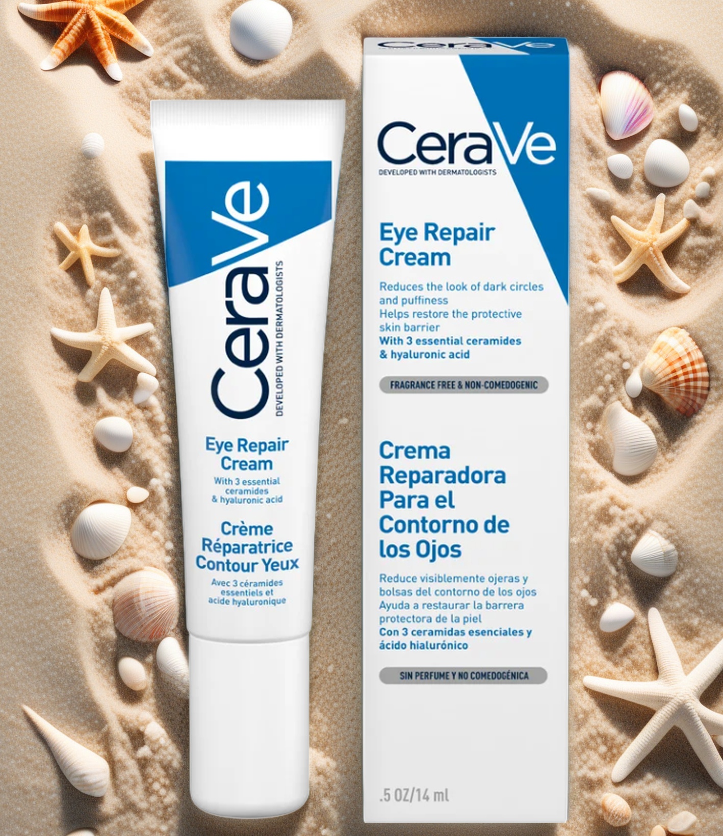 GRAN FARMACIA ANDORRA 👁️ Ilumina tu mirada, hidrata tu piel con La Crema Reparadora Contorno de Ojos de CeraVe.

¿Ojeras, bolsas o sensación de fatiga? La Crema Reparadora Contorno de Ojos de CeraVe es tu aliada diaria para cuidar esta zona tan delicada.

💧 Hidratación profunda con Ácido Hialurónico 🌿 Calma y suaviza gracias a la Niacinamida 🧬 Repara la barrera cutánea con 3 Ceramidas Esenciales ⏳ Tecnología MVE® para hidratación continua durante 24h ✨ Textura ligera, sin perfume, sin parabenos, no comedogénica

Apta para todo tipo de piel, incluso las más sensibles. Tu contorno de ojos se verá más luminoso, descansado y equilibrado desde el primer uso.

📍 Disponible en Gran Farmacia Andorra, tu espacio de confianza en dermocosmética.

#GranFarmaciaAndorra #CeraVeContornoDeOjos #RutinaFacial #Niacinamida #ÁcidoHialurónico #Ceramidas #CuidadoDeLaPiel #Dermocosmética #Ojeras #Bolsas #PielSaludable #FarmaciaAndorra #CeraVeAndorra #MiradaDescansada #Hidratación24h #SinPerfume #NoComedogénico