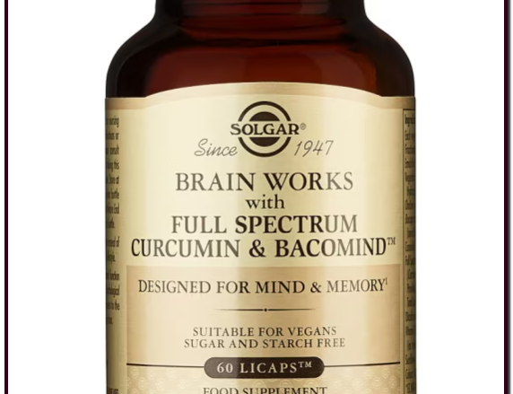 Comprar SOLGAR en GRAN FARMACIA ANDORRA es confiar en suplementos de alta calidad que apoyan la salud cerebral y el rendimiento mental. SOLGAR – BRAIN WORKS – 60 cápsulas vegetales LICAPS es un complemento formulado para favorecer la concentración, la memoria y la claridad mental. Contiene nutrientes esenciales y extractos naturales que contribuyen al correcto funcionamiento del sistema nervioso. Ayuda a mejorar la energía mental y la capacidad de atención durante el día, reduciendo la sensación de fatiga cognitiva. Favorece la memoria y el rendimiento intelectual, siendo ideal para estudiantes, profesionales o cualquier persona con alta demanda mental. Su formato en cápsulas vegetales LICAPS garantiza una absorción óptima y una ingestión cómoda. Un suplemento eficaz para potenciar la función cerebral y mantener la vitalidad mental, disponible en GRAN FARMACIA ANDORRA. #granfarmaciaandorra #solgar #mejorespreciosAndorra #parafarmaciaAndorra #BrainWorks