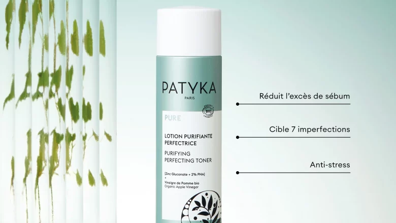 Comprar Loción Purificante Perfeccionadora PATYKA en Gran Farmacia Andorra. Ver los 7 comentarios. Con vinagre de manzana orgánico astringente. Reequilibra, cierra los poros, afina la textura. Dirigido a 7 tipos de imperfecciones. Antiestrés [patente PATYKA]