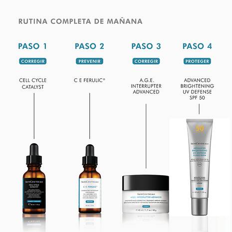 Comprar El Cell Cycle Catalyst de SkinCeuticals en Gran Farmacia Andorra es un sérum exfoliante diario formulado para acelerar el ciclo de renovación de la piel. Combina un complejo multiácido al 7,7 % (AHA y BHA) con taurina al 1 % para suavizar la textura, atenuar manchas y reducir líneas de expresión, preparando la piel para otros tratamientos. 🌟 Beneficios principales Renovación celular: Acelera el proceso natural de exfoliación de la piel para revelar un tono más unificado. Antiedad: Reduce visiblemente las líneas de expresión y minimiza los poros. Potenciador: Funciona como un primer paso ideal para potenciar la eficacia de otros tratamientos antiedad (como el retinol) o preparar la piel para peelings profesionales. Hidratación: Mantiene la barrera cutánea sana sin causar irritación, apto para pieles que no toleran retinoides fuertes.
