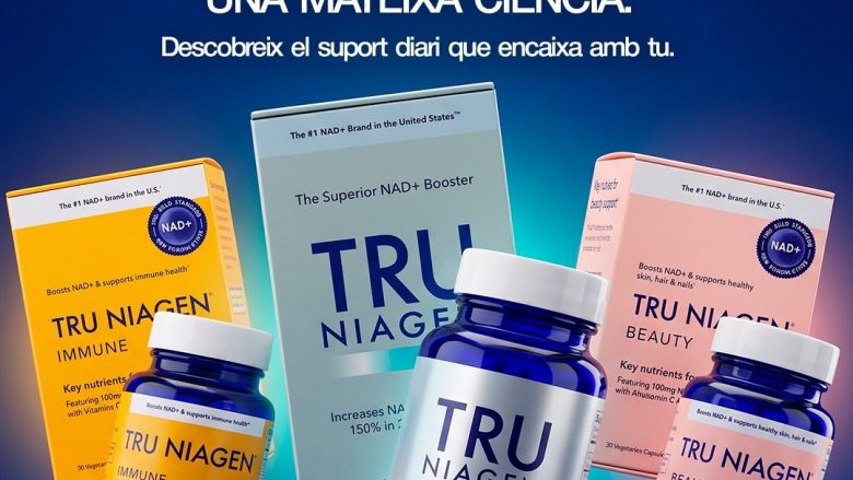 ✨ GRAN FARMÀCIA ANDORRA TRU NIAGEN®, L’IMPULS CEL·LULAR QUE MARCA LA DIFERÈNCIA El NAD+ és una molècula clau per al bon funcionament de les cèl·lules: participa en la producció d’energia, en la reparació del DNA i en processos de vitalitat general. Amb el pas del temps, els seus nivells disminueixen, i això pot influir en el benestar, la salut cel·lular i la capacitat de recuperació. Tru Niagen® incorpora Niagen®, una forma patentada de ribòsid de nicotinamida (NR), dissenyada per recolzar els nivells de NAD+ i integrar-se fàcilment en la teva rutina diària de salut. 💊 Les tres fórmules de Tru Niagen®: tria la que s’adapta al teu estil de vida Tru Niagen Immune — Suport cel·lular i immunitari. Una combinació pensada per reforçar les defenses i donar suport al funcionament cel·lular en moments d’estrès o exigència. Tru Niagen 300 mg — Benestar cel·lular diari. La fórmula essencial per mantenir els nivells de NAD+ i afavorir energia, vitalitat i funcionament metabòlic. Tru Niagen Beauty — Cura de la pell, cabells i ungles des de l’interior. Pensada per potenciar la salut de la pell i el teixit connectiu, aportant lluminositat, força i qualitat. 🔍 📍 Descobreix tota la gamma a Gran Farmàcia Andorra Troba les tres fórmules Tru Niagen® i deixa’t assessorar pel nostre equip per integrar-les de manera segura i adequada en la teva rutina. #GranFarmaciaAndorra #TruNiagen #SalutCel·lular #Benestar #NADPlus #Niagen #Vitalitat