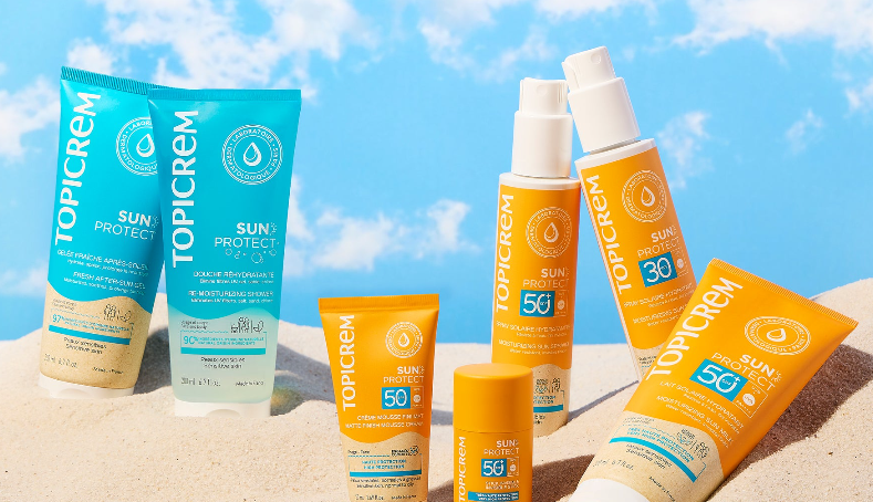 SUN PROTECT: Protección solar de Topicrem.
La Rutina SUN PROTECT Para disfrutar del sol con total tranquilidad.

PROTECCIÓN SOLAR, nuestra gama de protección solar de muy alta protección, con una fragancia adictiva y texturas lujosas. Protege e hidrata la piel sensible expuesta al sol.