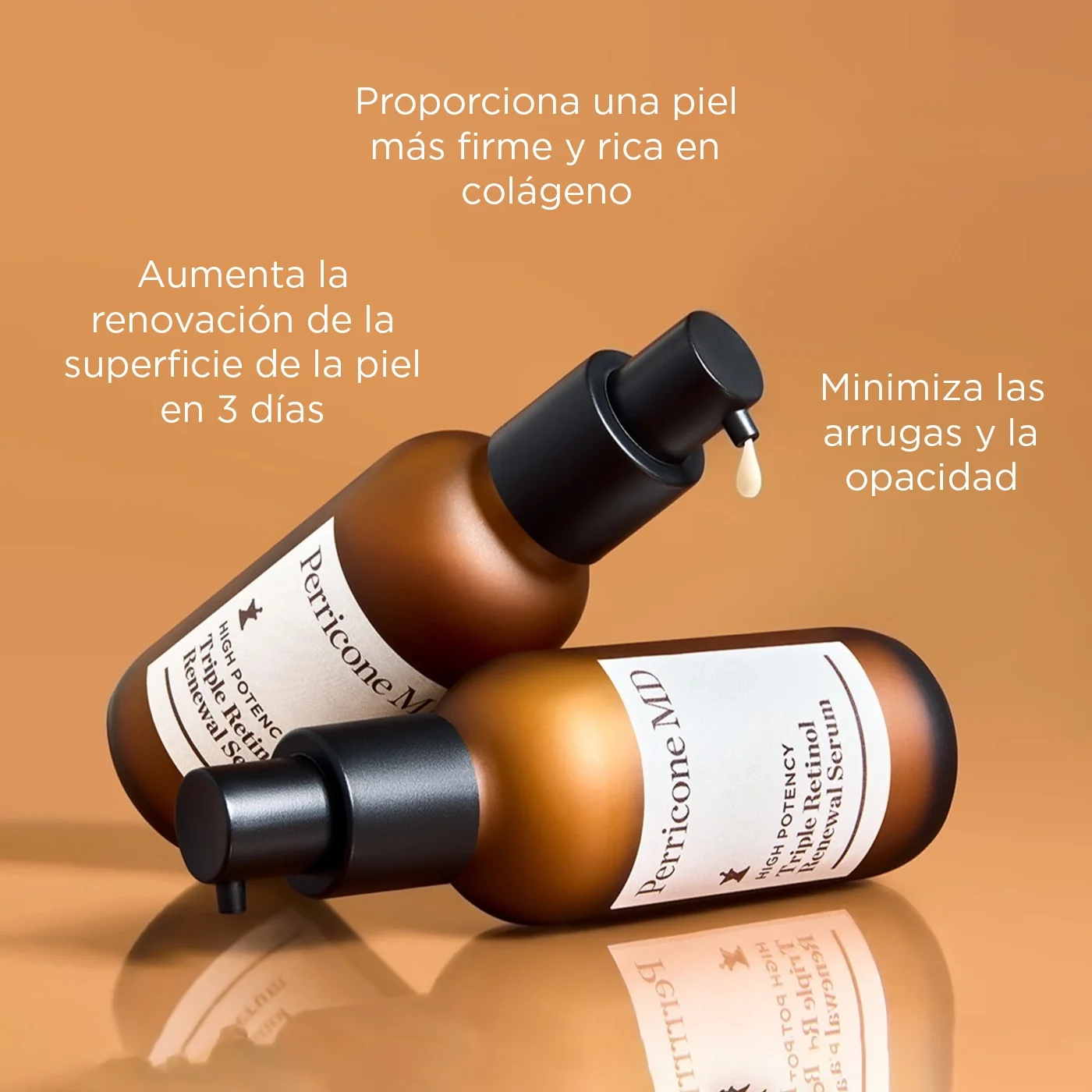 Rostro y mirada... ¡Renovados por completo! Comprar Comprar PERRICONE MD High Potency Triple Retinol Renewal Serum y el nuevo Triple Retinol Eye Serum en Gran Farmacia Andorra son dos tratamientos de alta potencia que trabajan juntos para que el paso del tiempo se note cada vez menos. y el nuevo Triple Retinol Eye Serum en Gran Farmacia Andorra son dos tratamientos de alta potencia que trabajan juntos para que el paso del tiempo se note cada vez menos. Y porque las mejores rutinas merecen un extra: en compras superiores a 110€ en perriconemd.es, los 4 Vitamin E Lip Balm van de regalo. ¡Hasta fin de existencias!